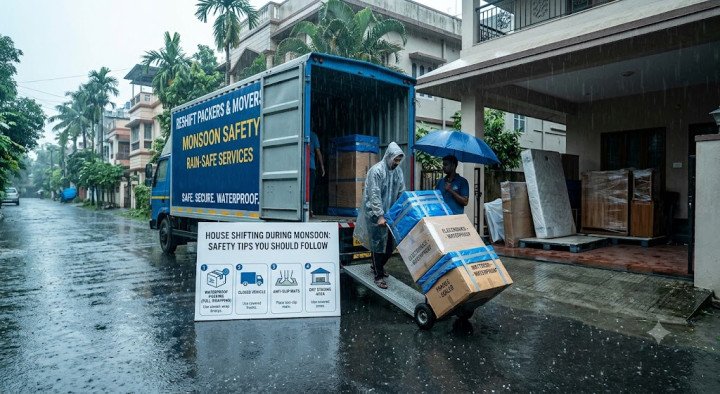 House Shifting During Monsoon Safety Tips You Should Follow