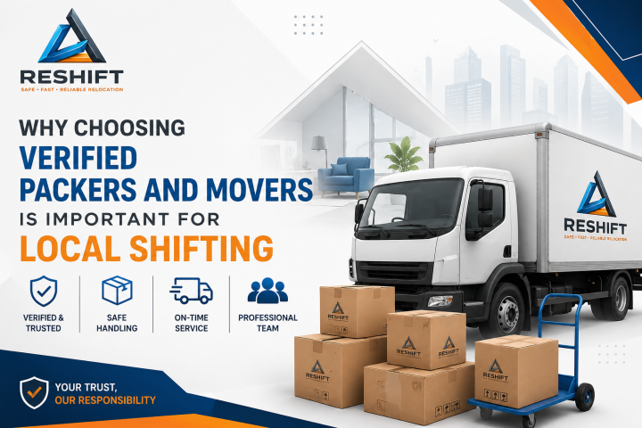 Why Choosing Verified Packers and Movers is Important for Local Shifting