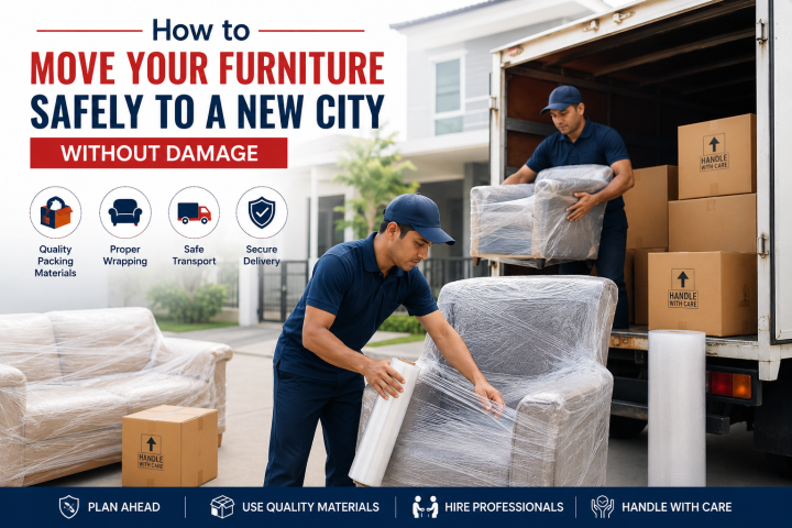 How to Move Your Furniture Safely to a New City Without Damage